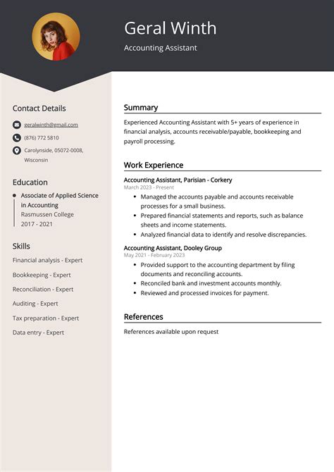 accounting assistant resume|3 Accounting Assistant Resume Examples That Work。